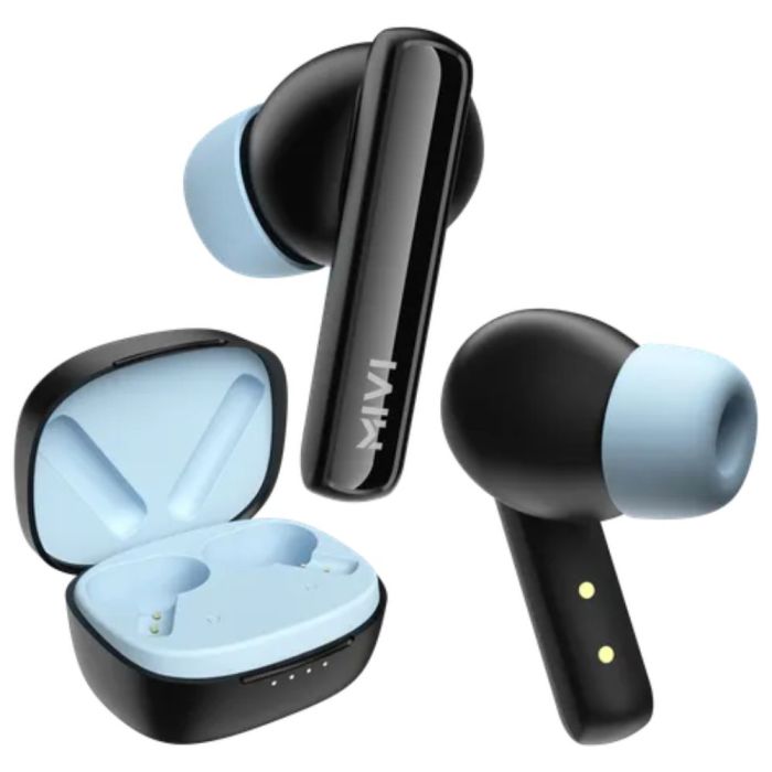 Mivi DuoPods N2 TWS with AI Environmental Noise Cancellation Fast Charging IPX4 Water Resistant